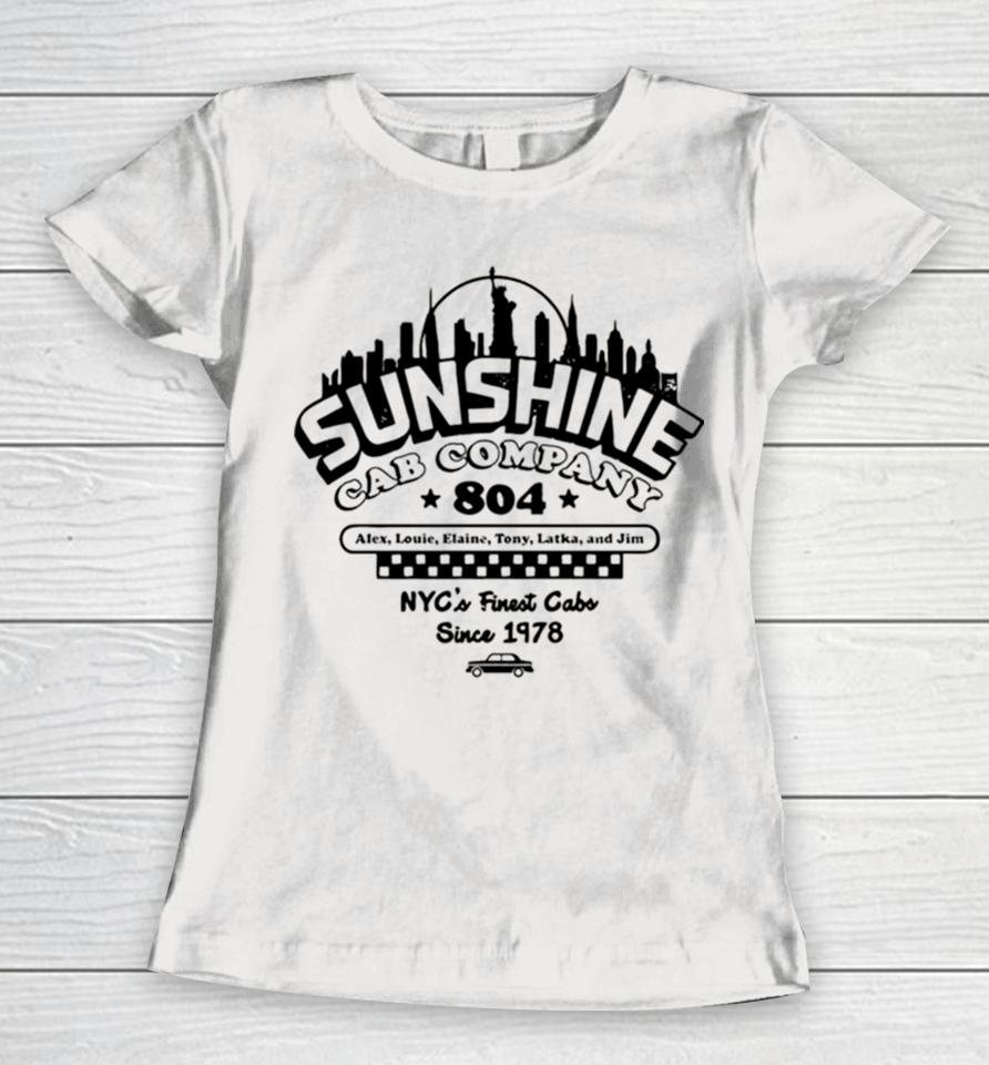 Sunshine Cab Company New York City Women T-Shirt