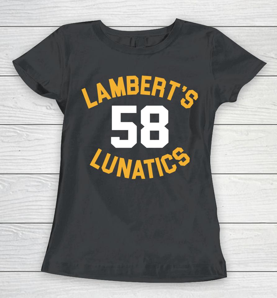 Super 70S Sports Lambert's Lunatics 58 Women T-Shirt