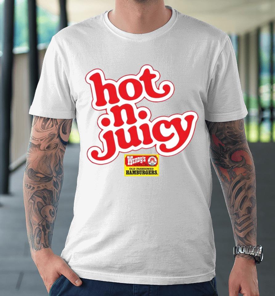 Super 70S Sports Wendy’s Hot N Juicy Premium T-Shirt