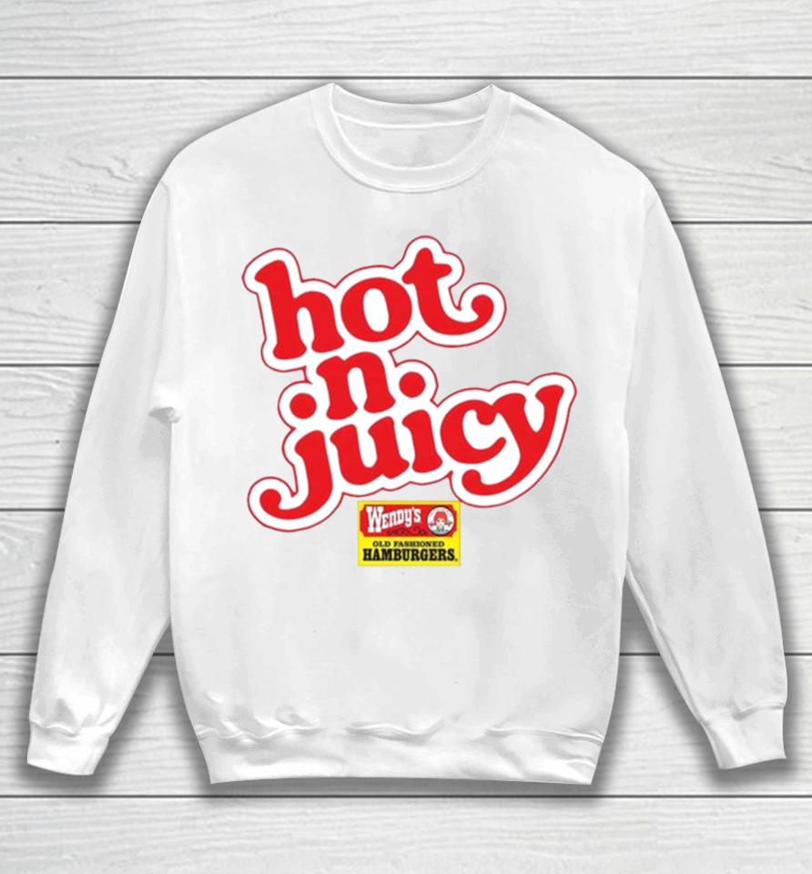 Super 70S Sports Wendy’s Hot N Juicy Sweatshirt