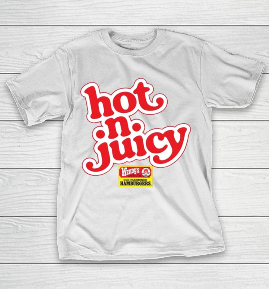 Super 70S Sports Wendy’s Hot N Juicy T-Shirt