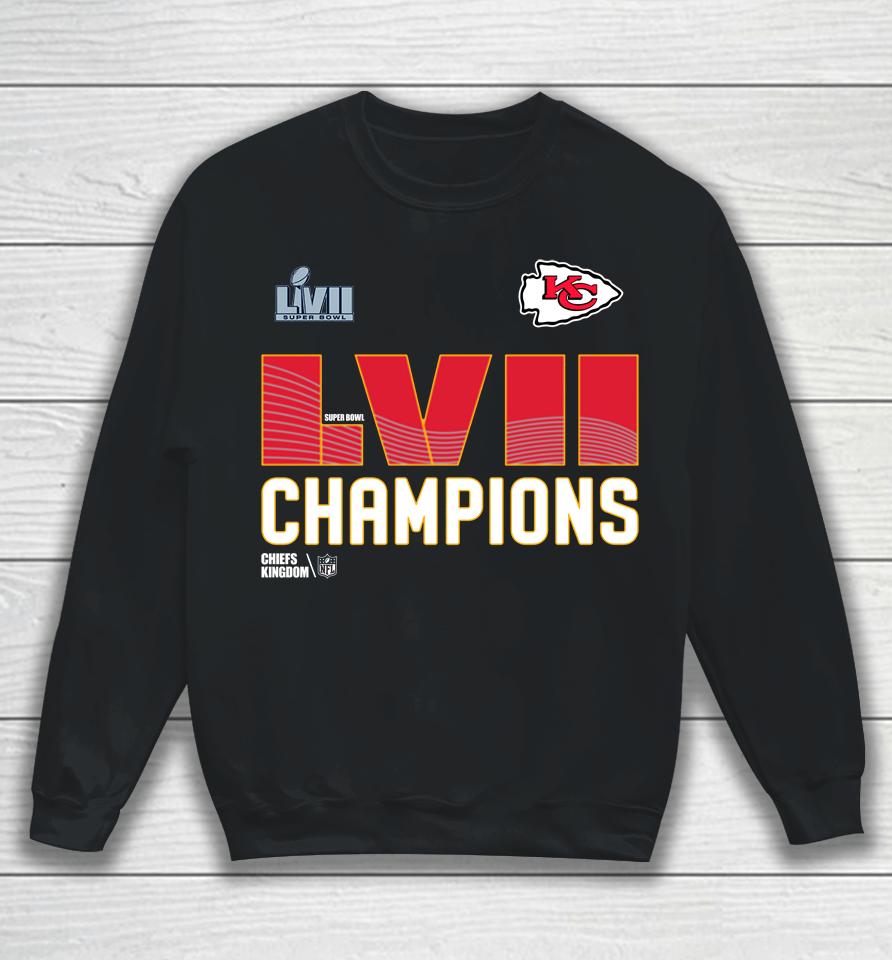 Super Bowl Lvii Champions Kc Chiefs Sweatshirt