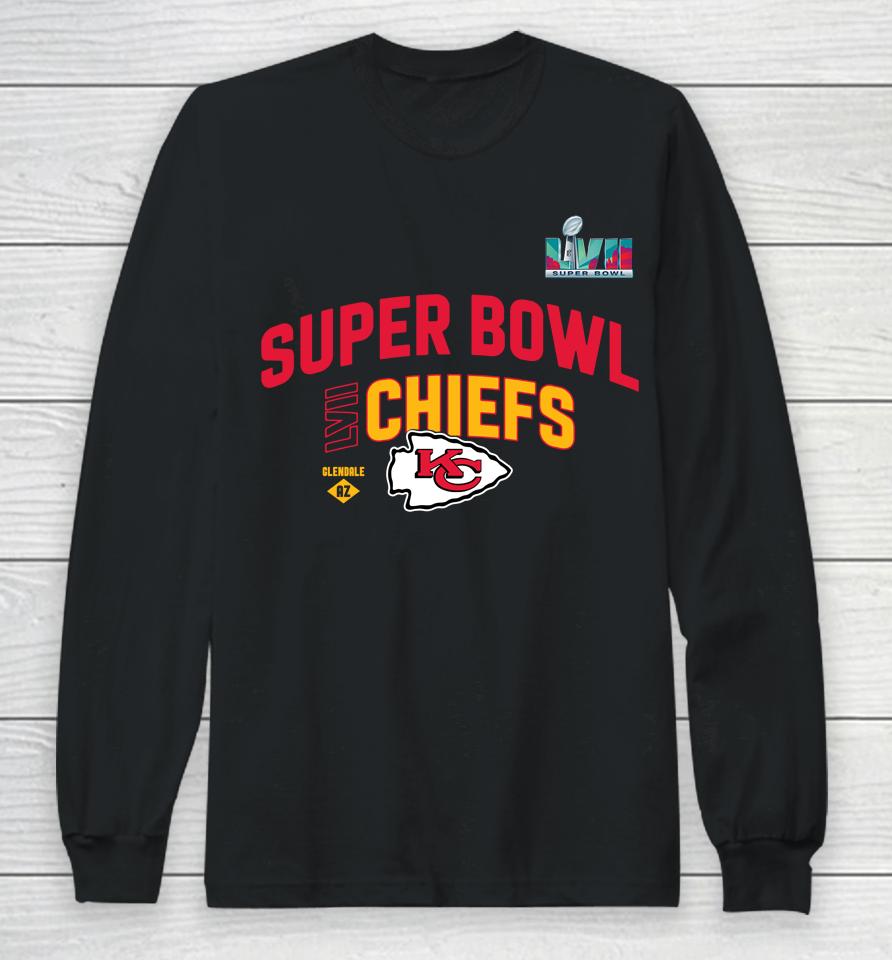 Super Bowl Lvii Kansas City Chiefs Long Sleeve T-Shirt