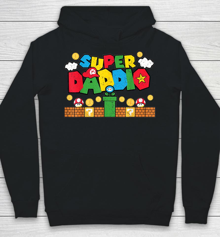 Super Dad Father's Day Gamer Daddy Super Daddio Hoodie