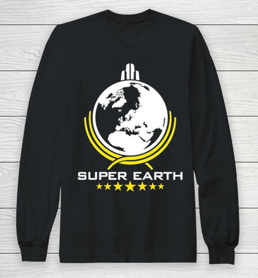 Super Earth Long Sleeve T-Shirt