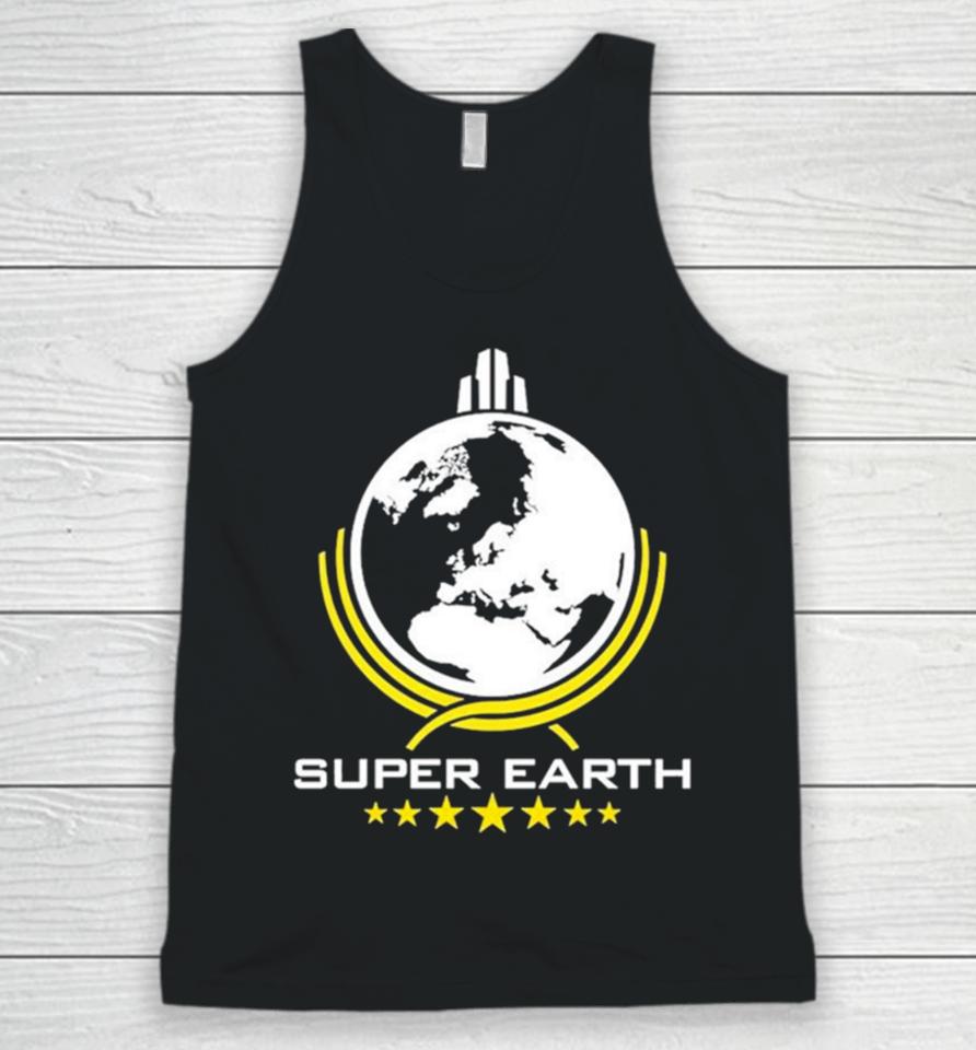 Super Earth Unisex Tank Top