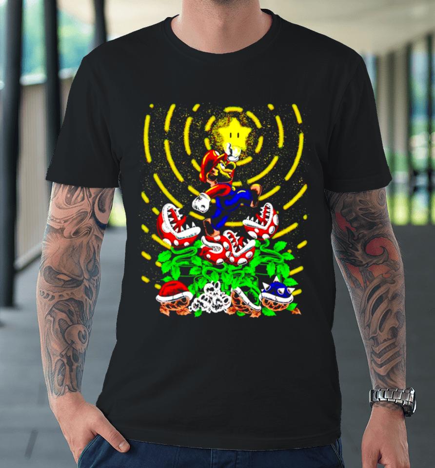 Super Mario Bros Jumpman Star Premium T-Shirt