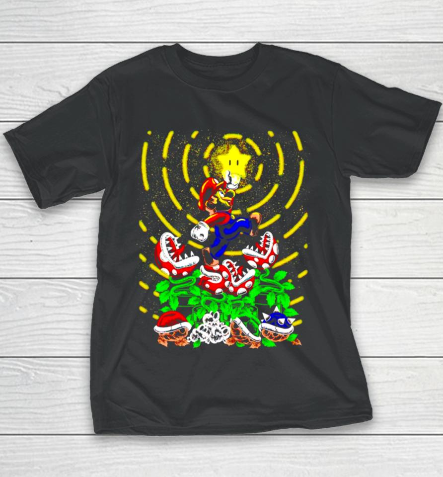 Super Mario Bros Jumpman Star Youth T-Shirt