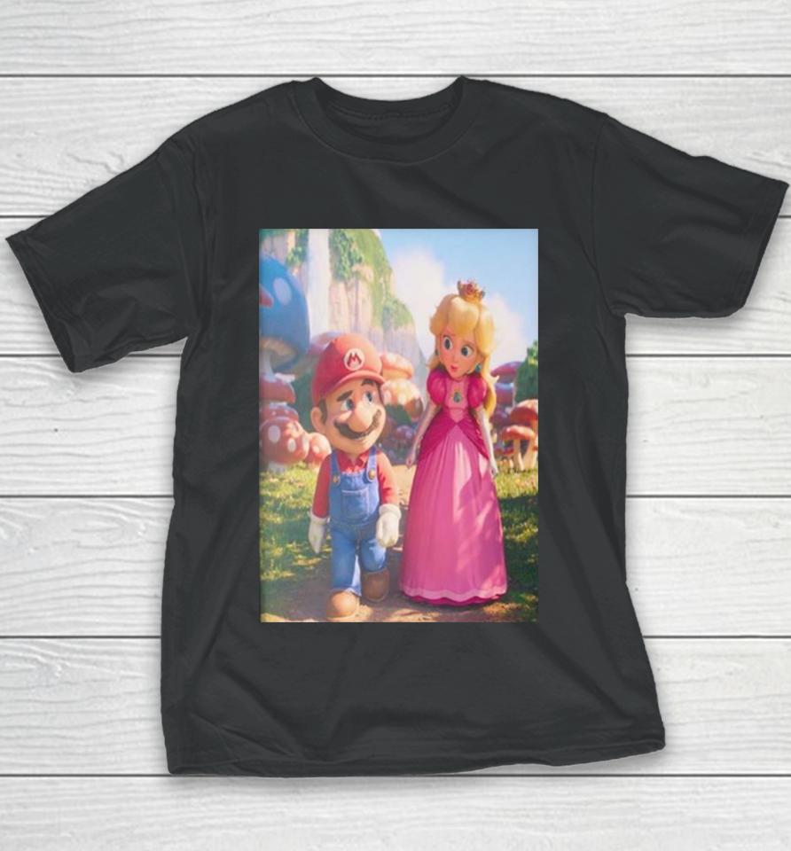 Super Mario Bros Movie Is In The Works In Theaters On April 3 2026 Youth T-Shirt