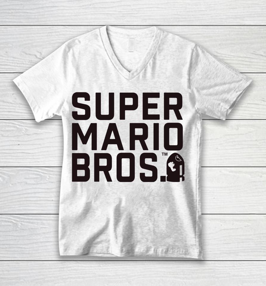 Super Mario Bullet Bill Unisex V-Neck T-Shirt