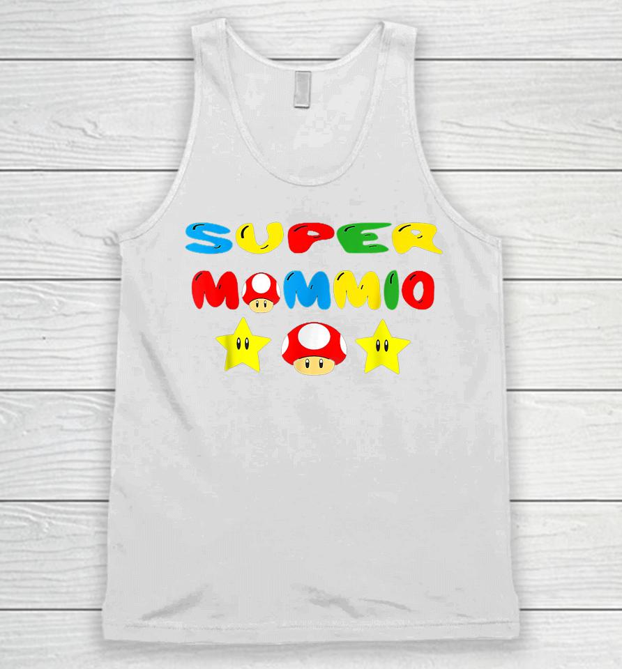 Super Mommio Funny Mom Mommy Mother Video Game Lovers Unisex Tank Top