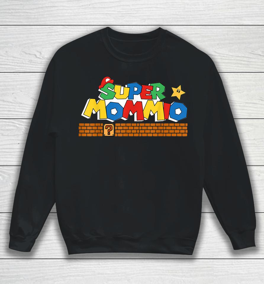 Super Mommio Funny Mommy Mother Video Gaming Lover Sweatshirt