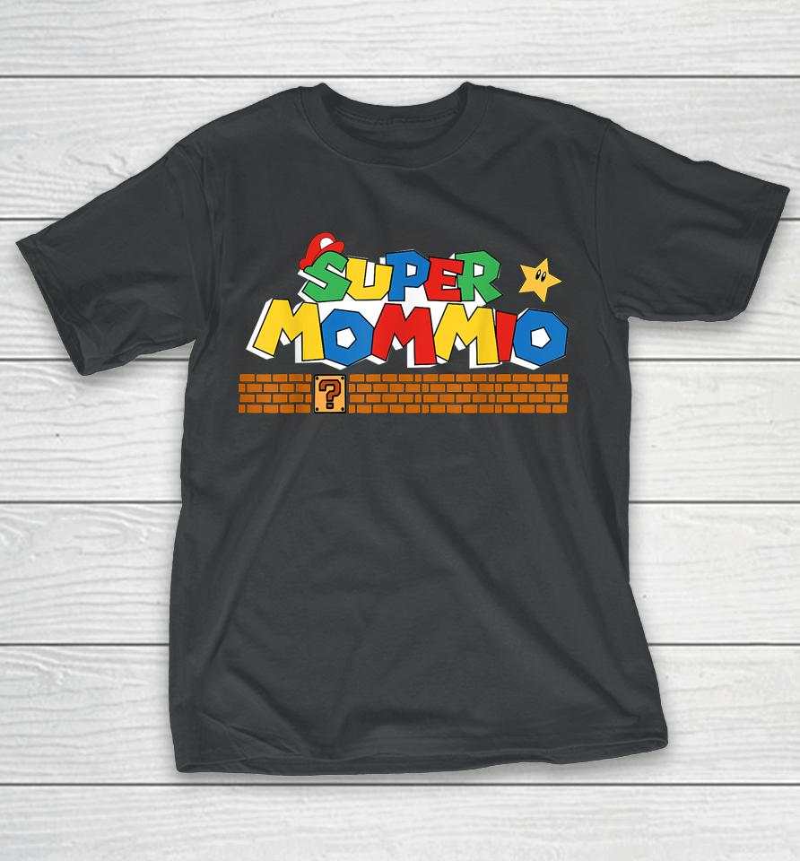 Super Mommio Funny Mommy Mother Video Gaming Lover T-Shirt