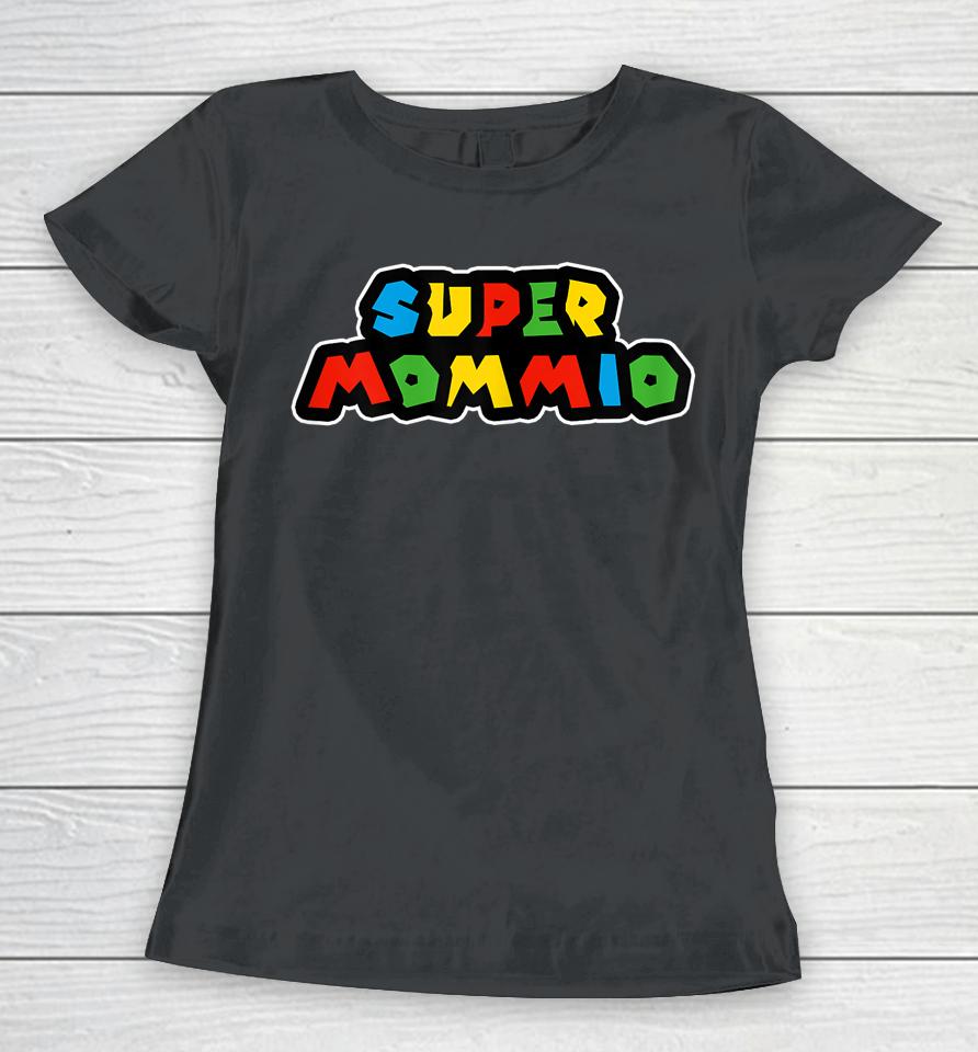 Super Mommio Funny Nerdy Mommy Mother Women T-Shirt
