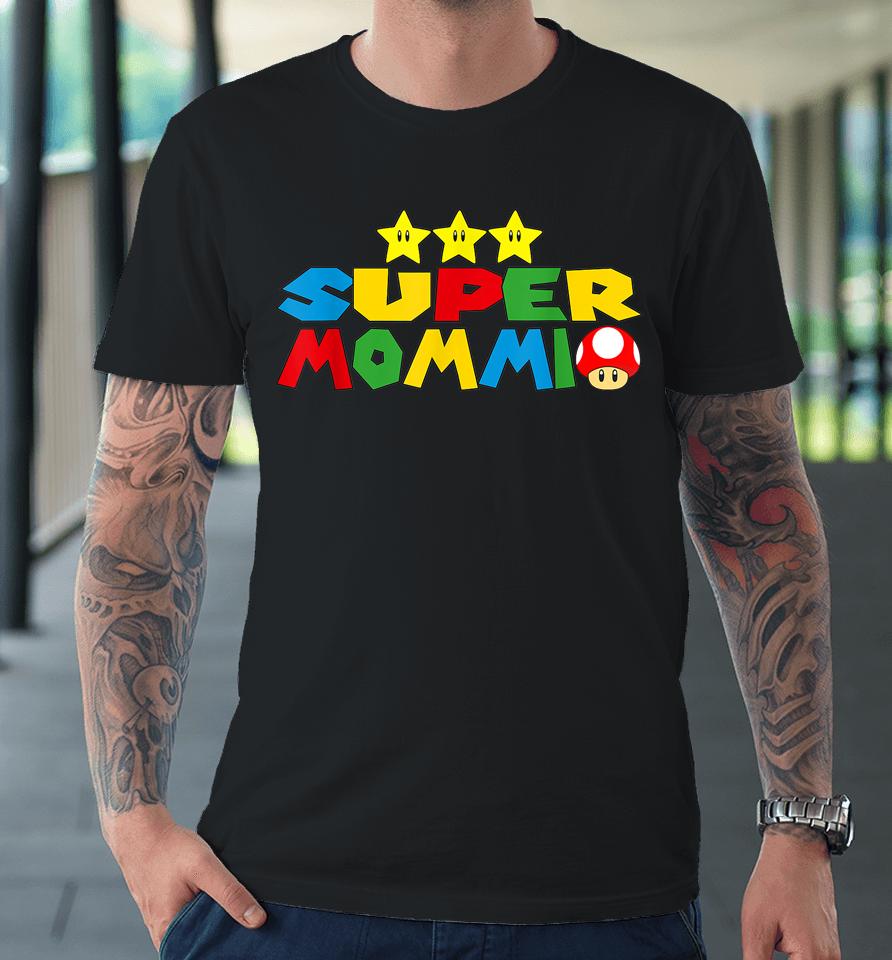 Super Mommio Video Game Lover Mothers Day Premium T-Shirt