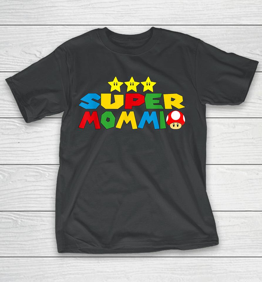 Super Mommio Video Game Lover Mothers Day T-Shirt