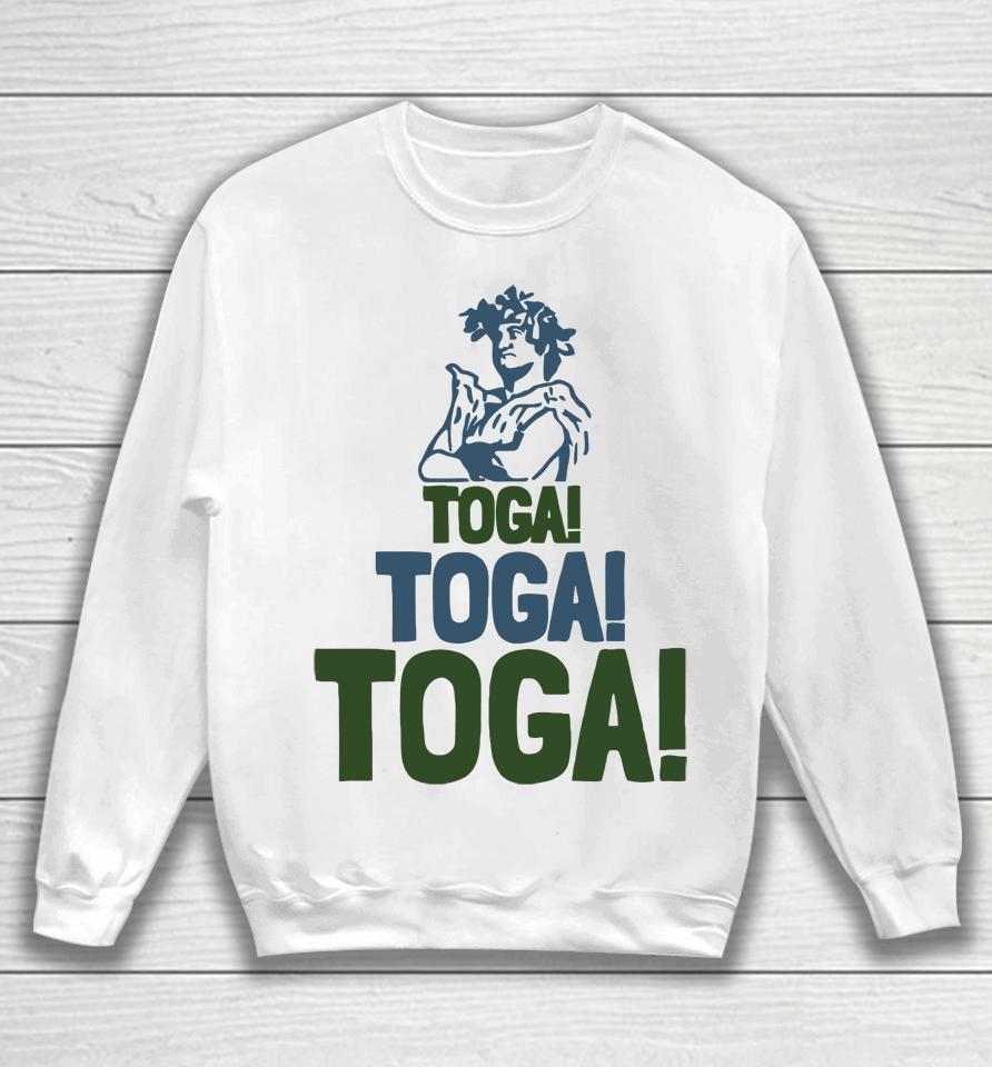 Super70Ssports Store Toga Toga Toga Sweatshirt