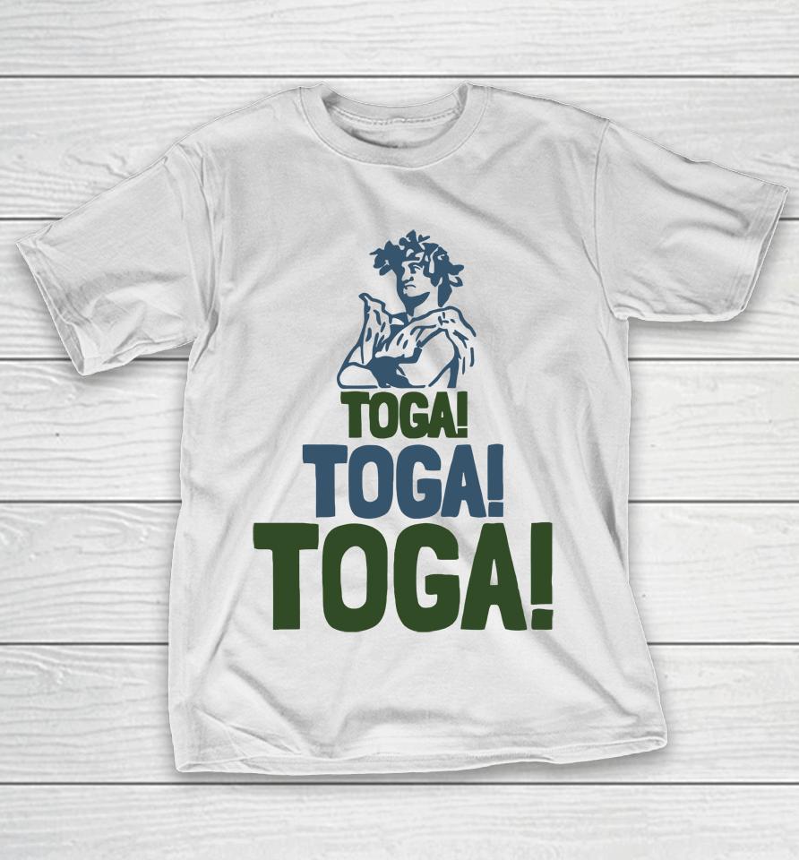Super70Ssports Store Toga Toga Toga T-Shirt