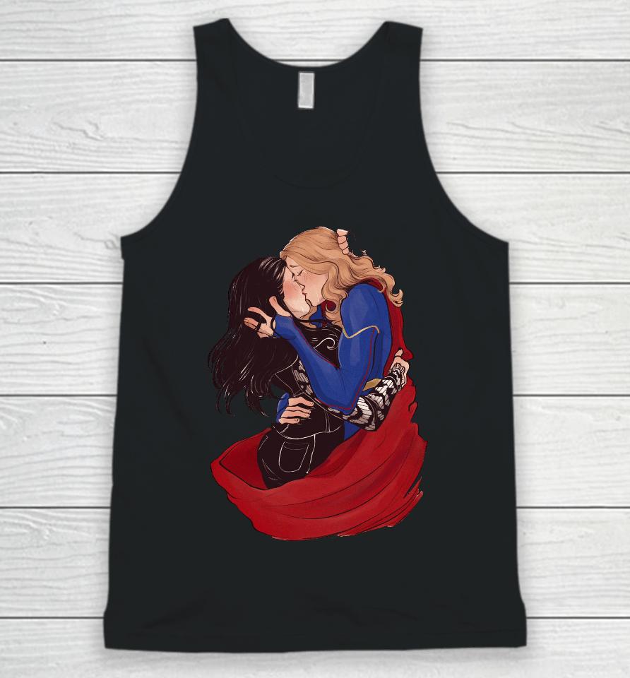 Supercorp Cry The Kissed Goddamnit Unisex Tank Top