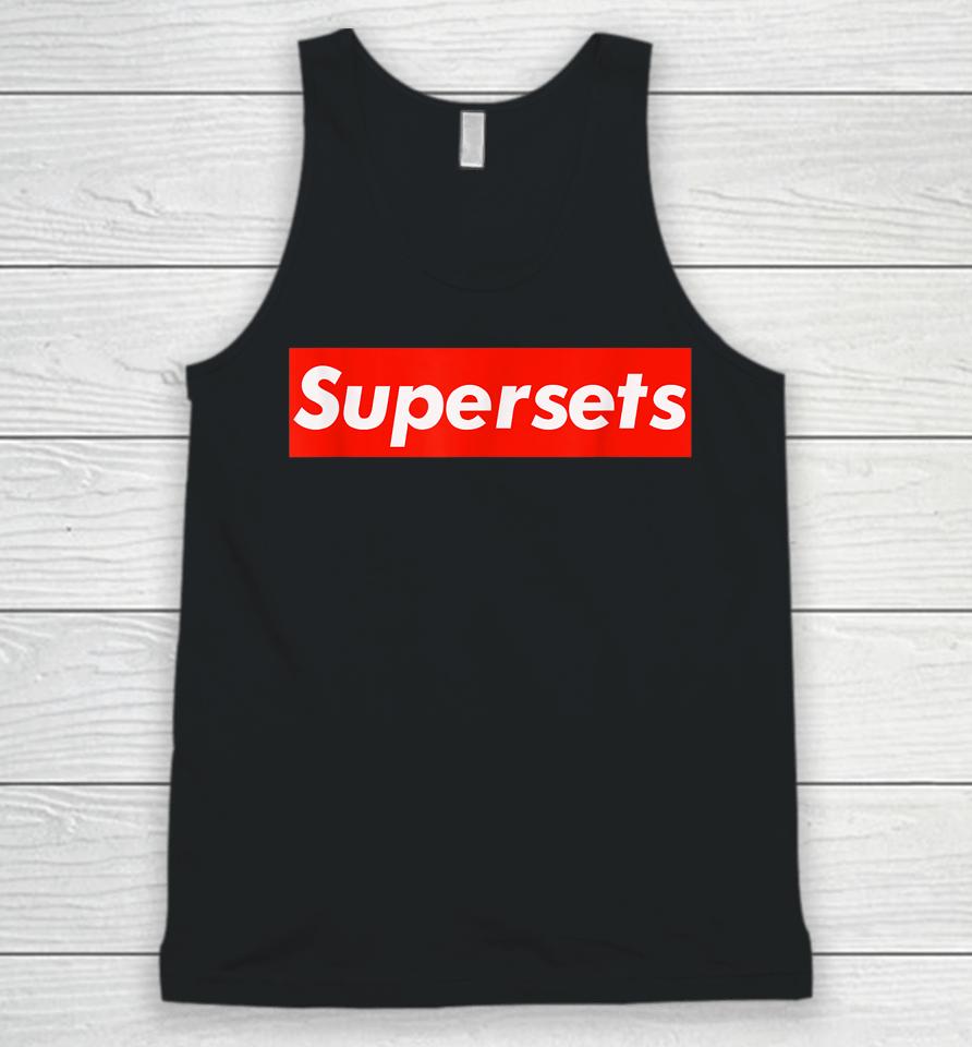Supersets Gym Unisex Tank Top