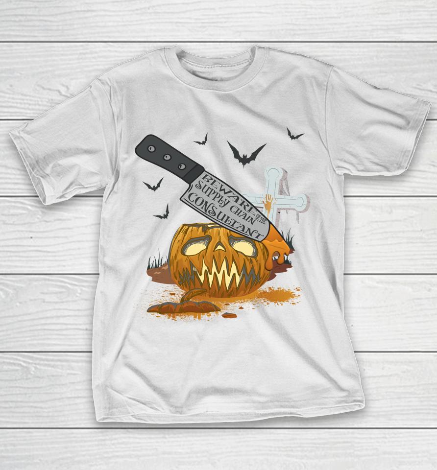 Supply Chain Consultant Funny Halloween Party T-Shirt