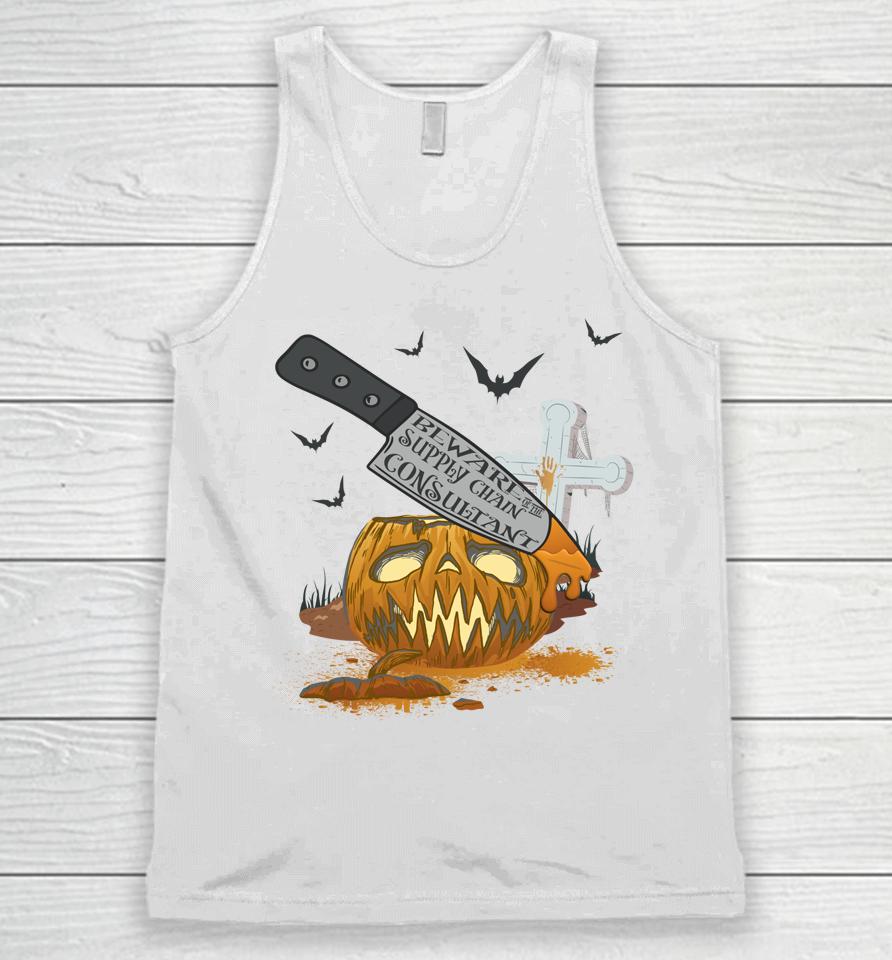 Supply Chain Consultant Funny Halloween Party Unisex Tank Top