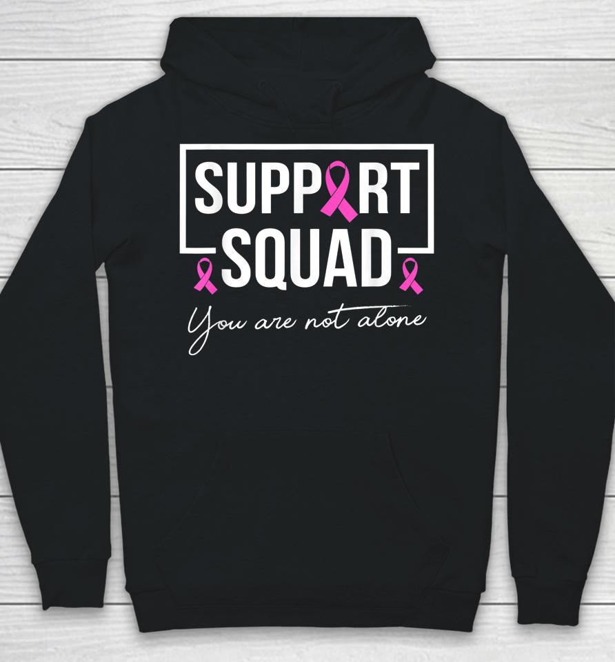 Support Squad Pink Warrior Breast Cancer Awareness Hoodie
