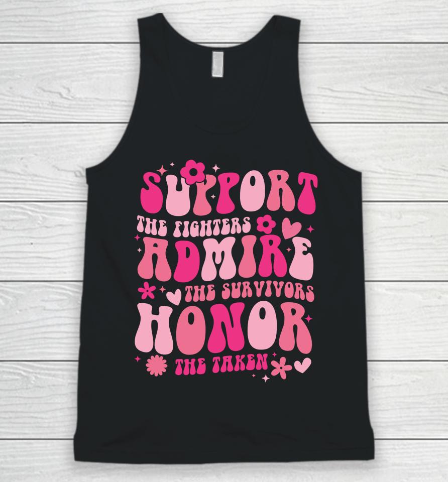 Support The Fighters Admire The Survivors Honor The Taken Unisex Tank Top