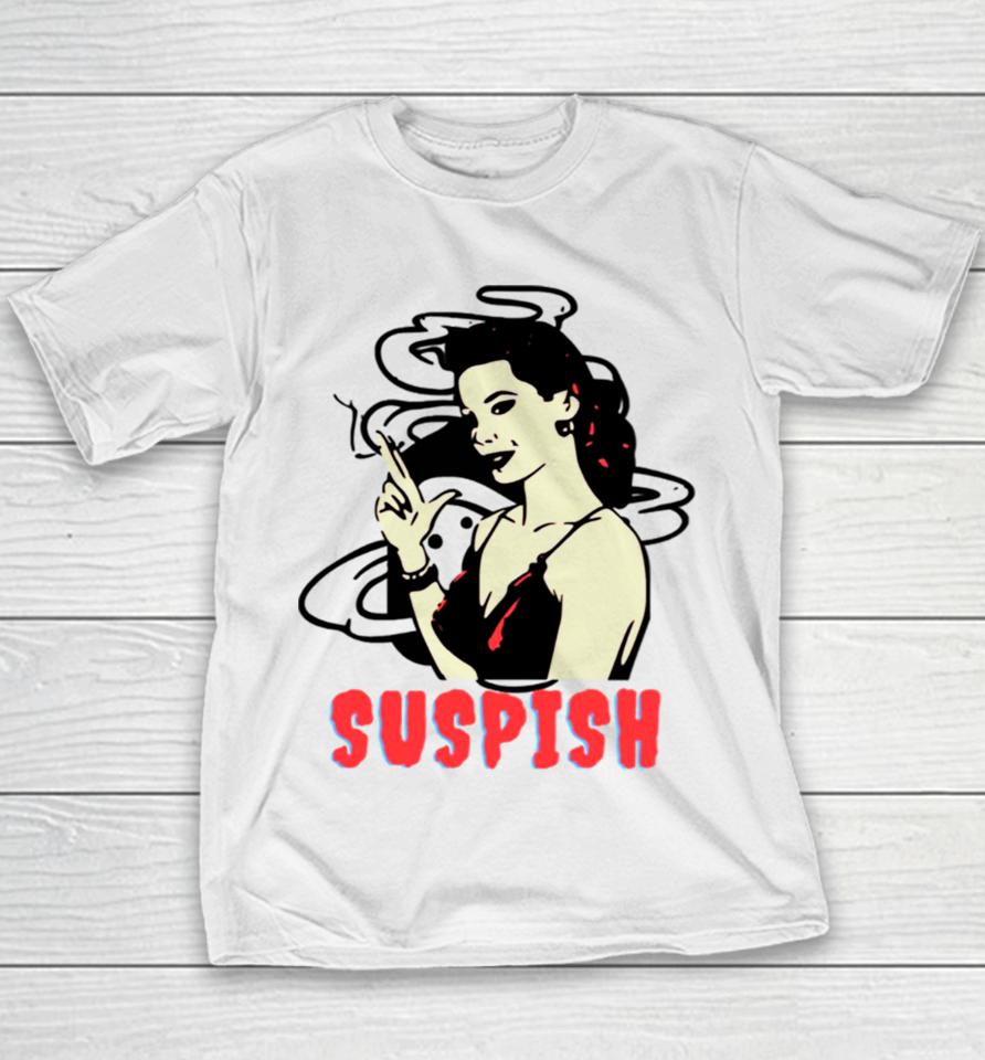 Suspish True Crime Obsessed Bailey Sarian Youth T-Shirt