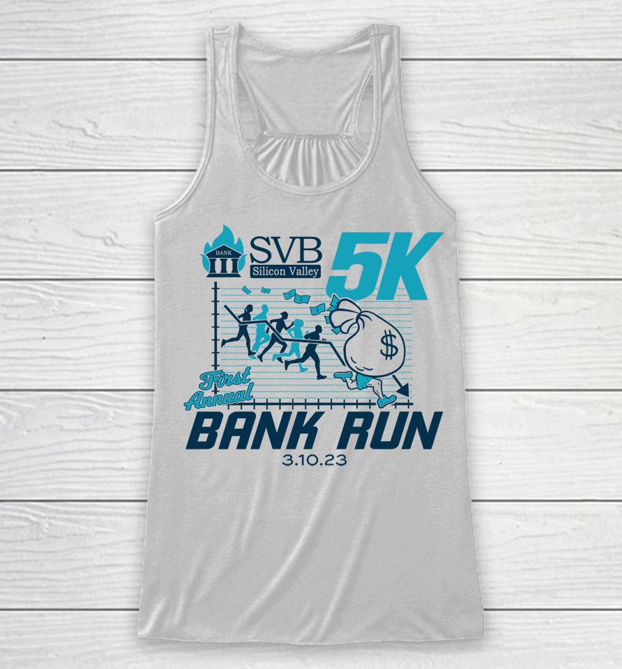 Svb Silicon Valley 5K First Annual Bank Run Racerback Tank