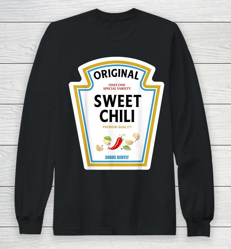 Sweet Chili Halloween 2023 Costume Family Matching Ketchup Long Sleeve T-Shirt