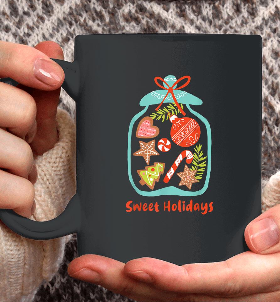 Sweet Holidays - Jar Full Of Candy - Xmas Sweet Gift Coffee Mug