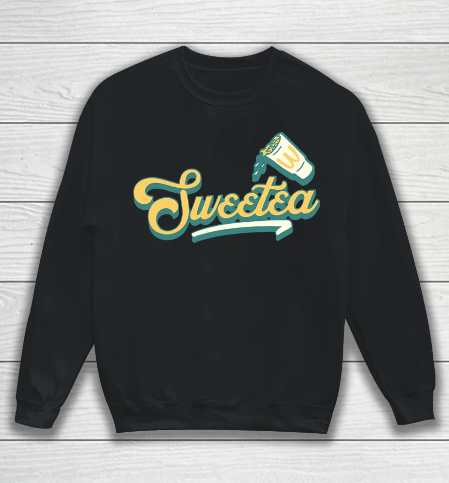 Sweetea Merch Classic Dark Green Sweatshirt