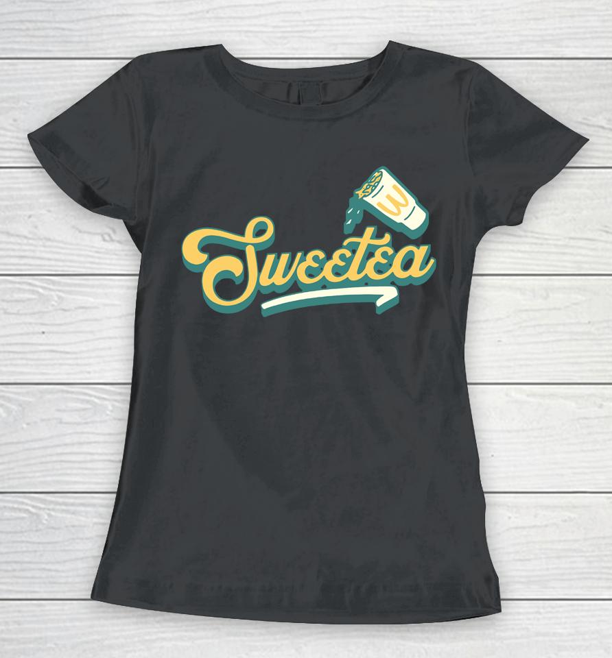 Sweetea Merch Classic Dark Green Women T-Shirt