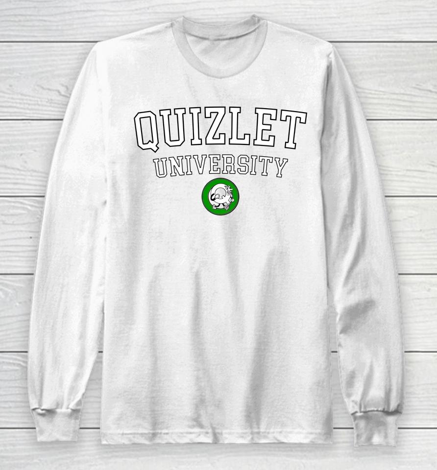 Sweetea Merch Quizlet University Long Sleeve T-Shirt