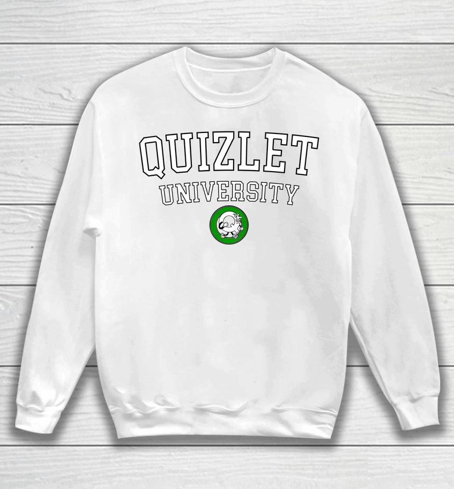 Sweetea Merch Quizlet University Sweatshirt