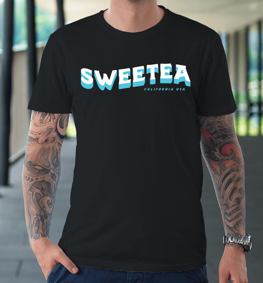 Sweetea Merch Sweetea California Black Premium T-Shirt