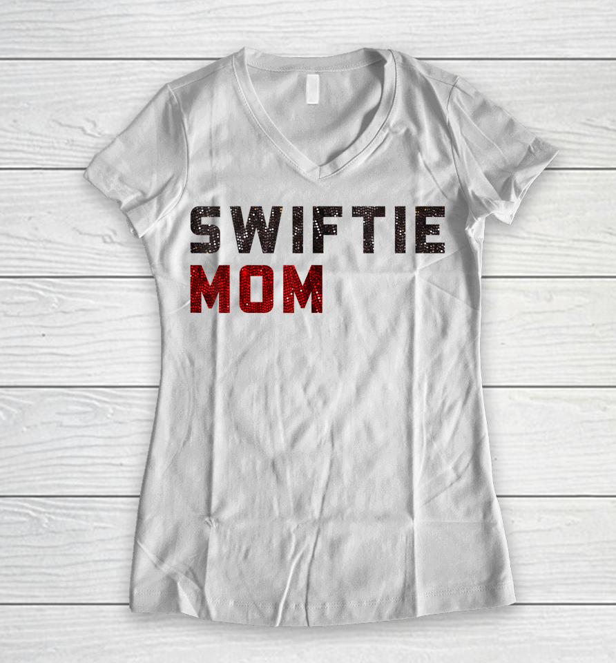 Swiftie Mom Concert Women V-Neck T-Shirt
