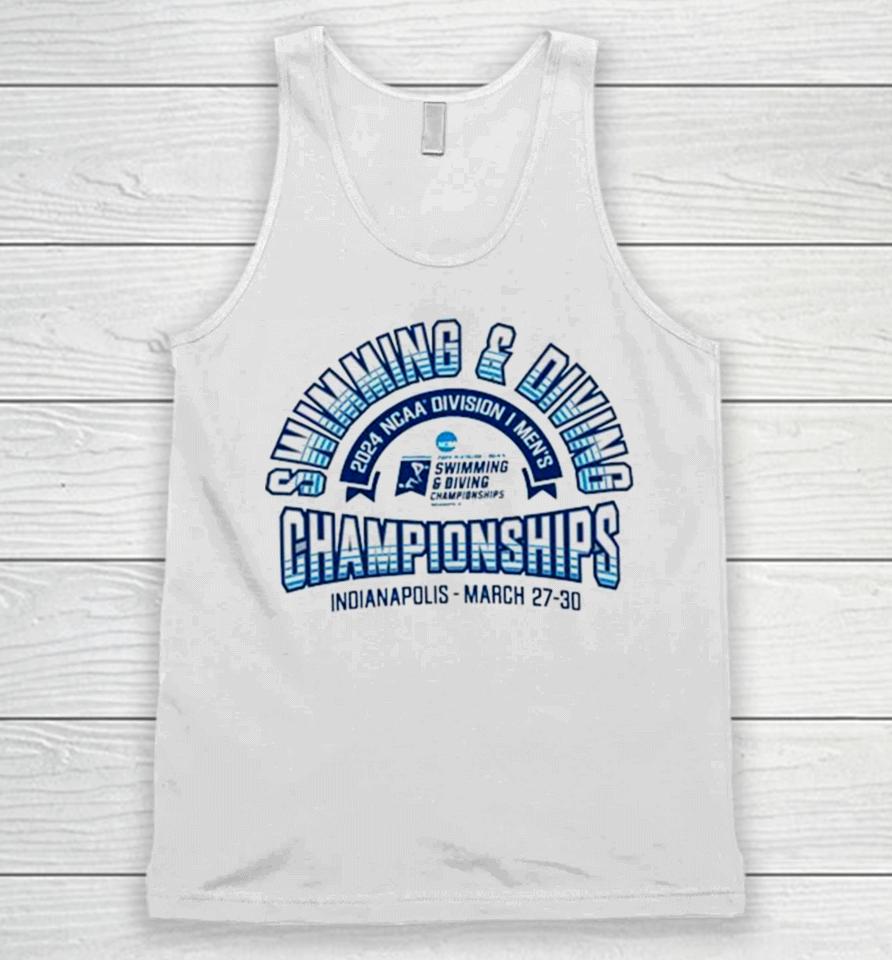 Swimming &Amp; Diving Ncaa Division Men’s Championships Indianapolis March 27 30 Unisex Tank Top