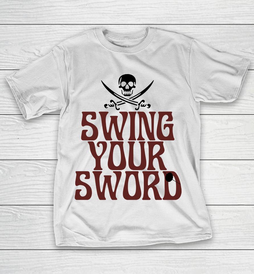 Swing Your Sword Mike Leach T-Shirt