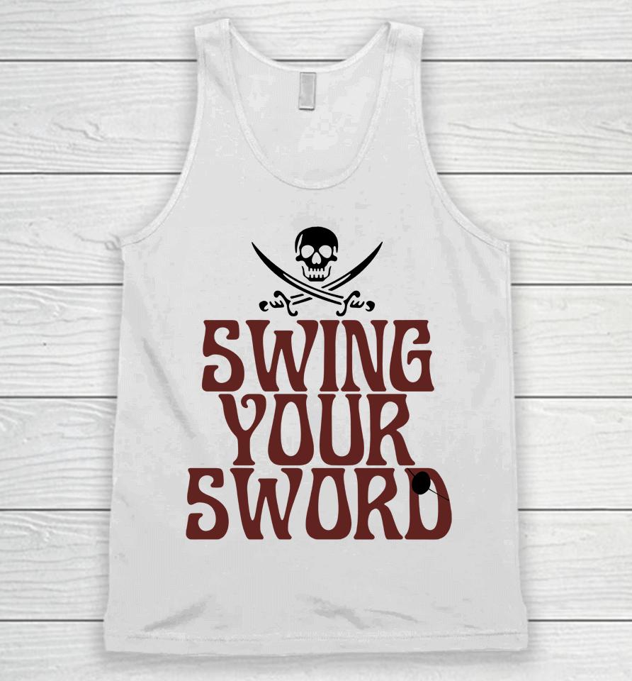 Swing Your Sword Mike Leach Unisex Tank Top