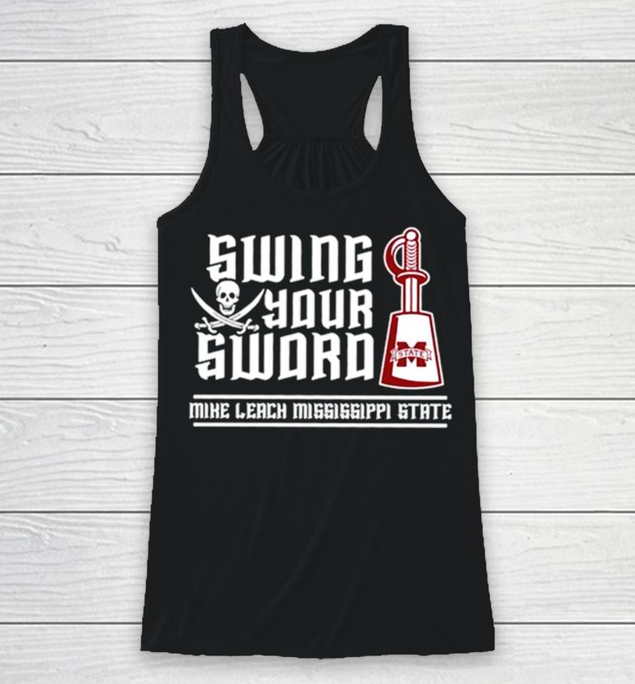 Swing Your Sword Mike Leach Swing Your Sword Rip Mike Leach Tshirts Racerback Tank