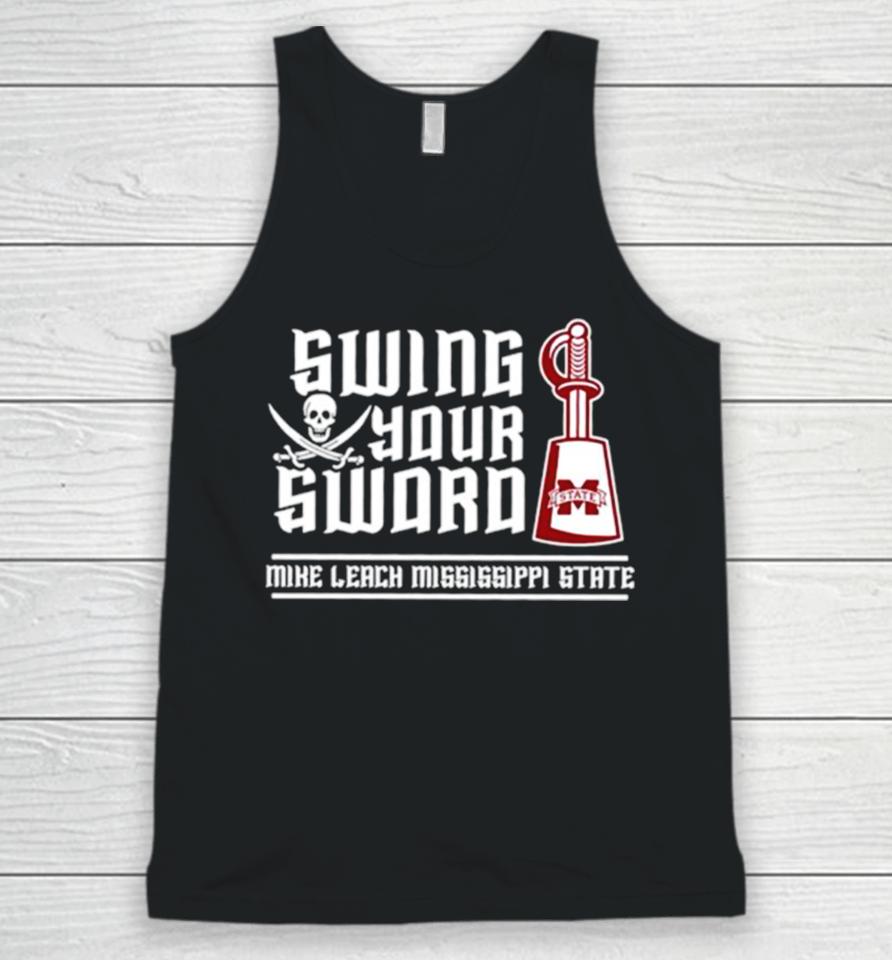 Swing Your Sword Mike Leach Swing Your Sword Rip Mike Leach Tshirts Unisex Tank Top