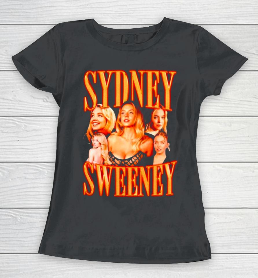 Sydney Sweeney Retro Women T-Shirt