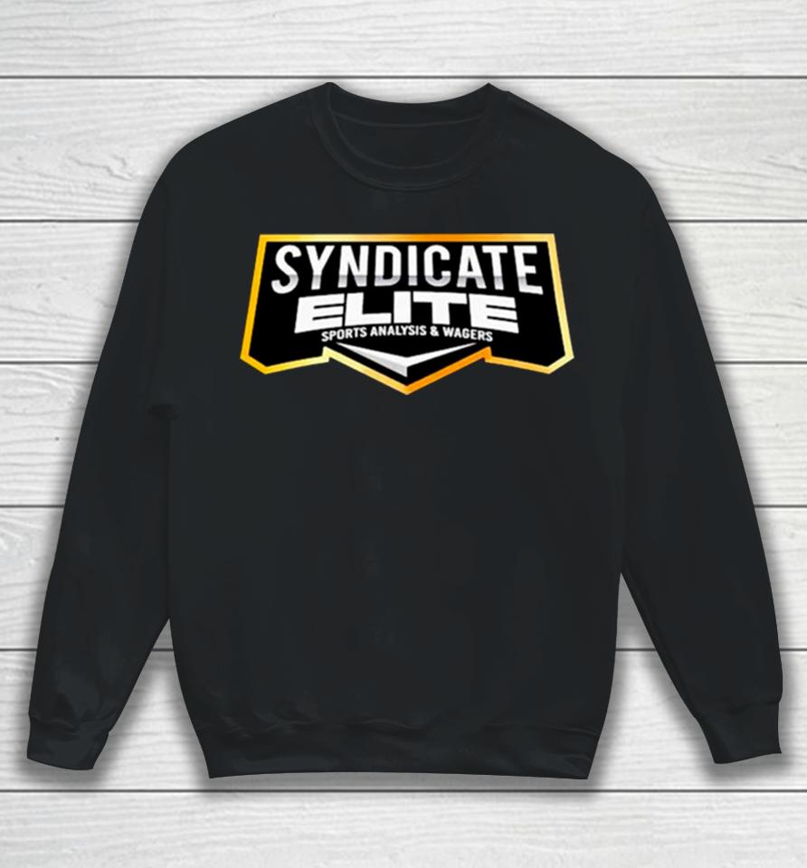 Syndicate Elite Sports Analysis &Amp; Wagers Logo Sweatshirt