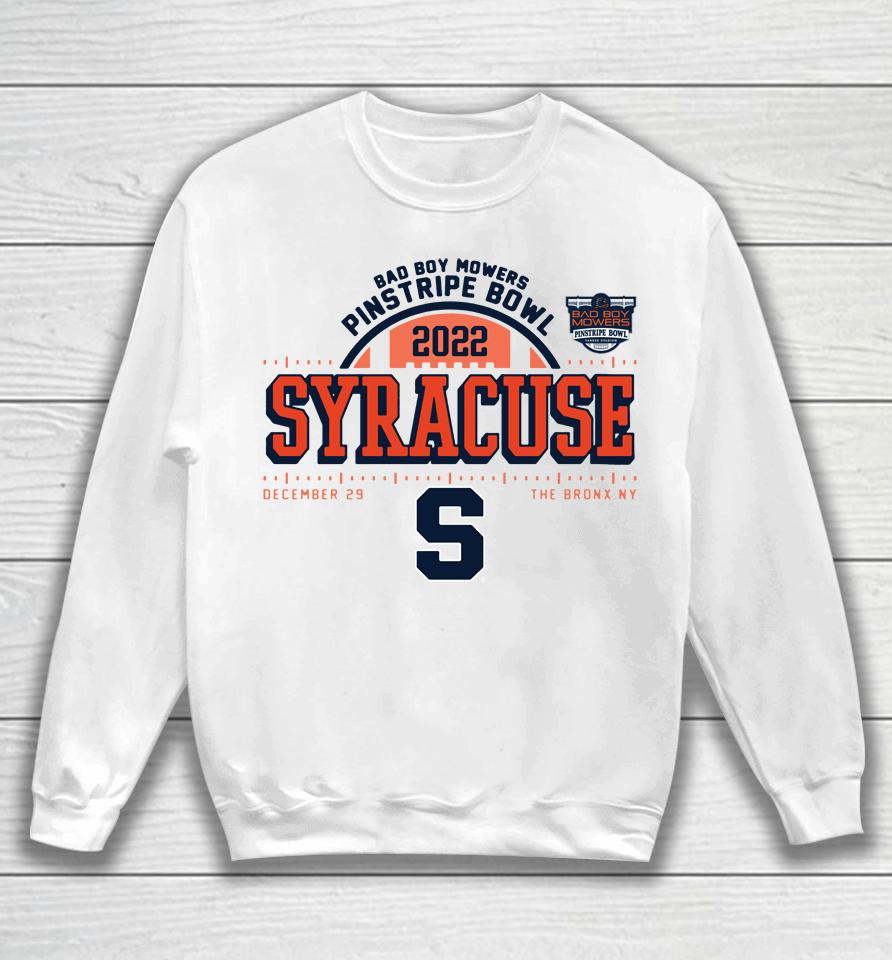 Syracuse Orange 2022 Pinstripe Bowl Sweatshirt