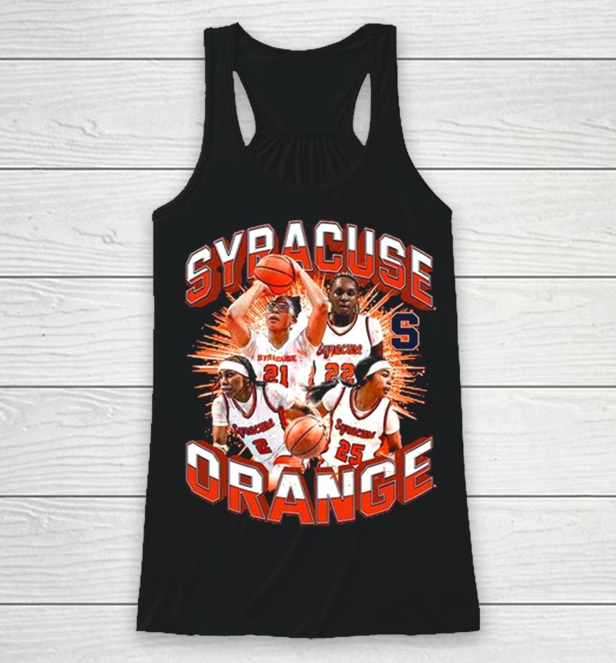 Syracuse Orange 2024 Ncaa Men’s Basketball 2023 – 2024 Post Season Racerback Tank
