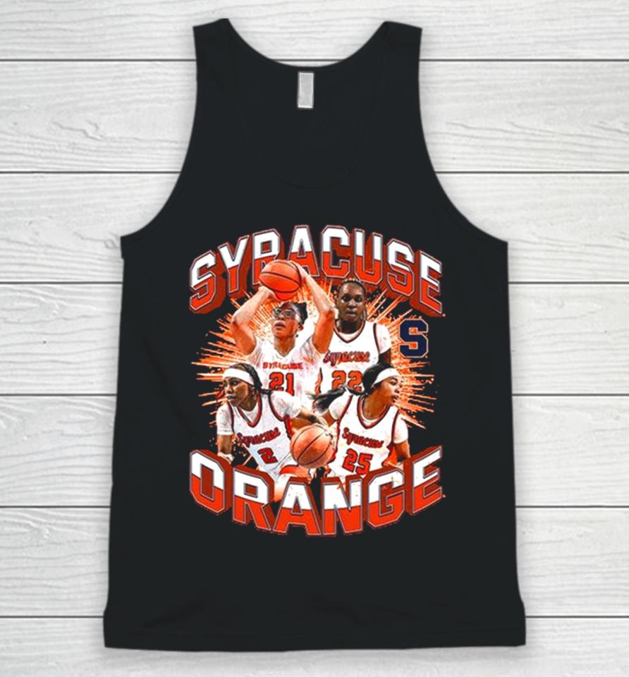 Syracuse Orange 2024 Ncaa Men’s Basketball 2023 – 2024 Post Season Unisex Tank Top