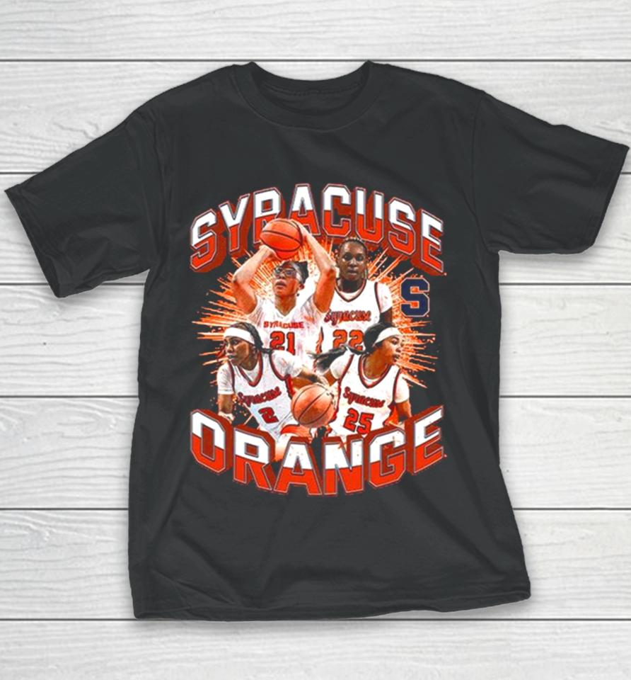 Syracuse Orange 2024 Ncaa Men’s Basketball 2023 – 2024 Post Season Youth T-Shirt