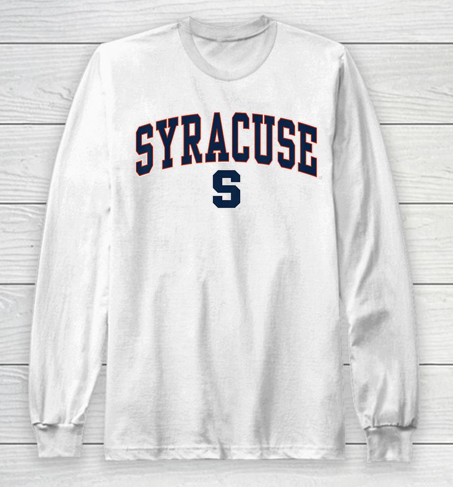 Syracuse Orange Arch Over Logo Long Sleeve T-Shirt